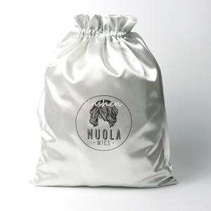 Bolsa de Almacenamiento de Satén Personalizada para Pelucas y Joyería, Embalaje de Regalo para Cosméticos con Logotipo, Embalaje Textil - Product Image 5