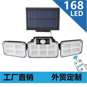 Lampe murale LED solaire Ly, modèle 121, lumière extérieure à capteur pour cour et usage en rue - Product Image 4