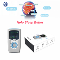 Appareil d'aide au sommeil portable à 9 modes inspiré de la CES - Machine légère de relaxation et d'amélioration du sommeil avec contrôle de la minuterie pour usage domestique