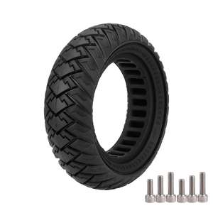 Pneu plein Ulip 10x3 255x80 80/65-6 pour trottinettes 10 pouces, caoutchouc durable, fabriqué en Chine - Product Image 5