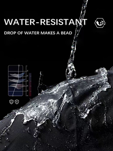 Của Nam Giới Có Thể Đảo Ngược <span class=keywords><strong>Poly</strong></span> Shell Để Lông Cừu Đội Mũ Trùm Đầu Áo Khoác Mens Áo Mưa Có Thể Đảo Ngược Với Cực Lông Cừu Lót Mùa Đông Ấm Áp Trượt Tuyết Áo Khoác - Product Image 5