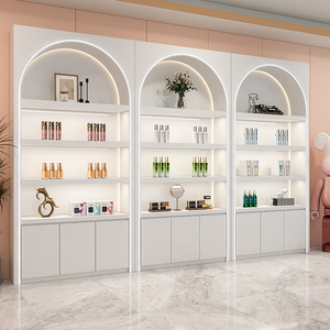 Hiện đại sang trọng đa chức năng bằng gỗ tủ trưng bày đồ nội thất trong nhà thích hợp cho mỹ phẩm giày và túi hiển thị - Product Image 4