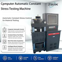 Nueva Máquina de Ensayo de Compresión Hidráulica ZBRK, Totalmente Automática, Controlada por Computadora, para Pruebas de Compresión de Concreto