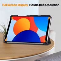Funda de Diseño Personalizado para Tablet Xiaomi Redmi Pad SE 8.7 2024, Funda de Cuero PU con Soporte Triple Plegable, Venta al por Mayor de Fábrica