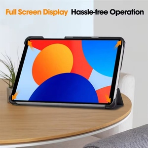 Funda de Diseño Personalizado para Tablet Xiaomi Redmi Pad SE 8.7 2024, Funda de Cuero PU con Soporte Triple Plegable, Venta al por Mayor de Fábrica - Product Image 6