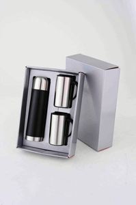 Modern Business <b>Gift</b> Tumbler With Handle and Lid <b>Set</b> Drinkware Stainless Steel Insulated Water Bottle <b>Set</b> - Product Image 5
