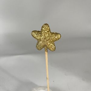 국경 간 즉시 배송 가능 미국 재고 독립기념일 5성급 요정봉과 반짝이는 폼으로 만든 다양한 색상의 데스크탑 장식 - Product Image 4