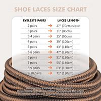 Lacets ronds en polyester robustes pour la vente en gros, 2 paires, lacets de bottes durables à motif zigzag pour chaussures de randonnée et bottes de travail