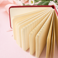 Carnet de poche personnalisé A7, journal en cuir PU personnalisé, mini-agenda quotidien, petit bloc-notes, cadeau d'entreprise, ensemble de papeterie de bureau