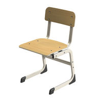Banc d'école en bois, mobilier scolaire, table à double siège, ensemble table et chaise pour la salle de classe pour les élèves