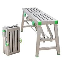Échafaudage portable multifonctionnel en acier épaissi moderne, tabouret pliant pour cheval, échelle, échafaudage de construction - Product Image 2