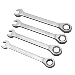 Crv Multi Function Double Ended Ring Manufacture Ratcheting Tools Universal Ratchet Combination Wrench Spanner rachet spanner set