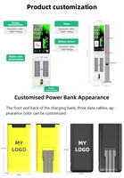 Alimentation mobile de station de charge étanche extérieure portable et durable pour la location partagée pour une utilisation à l'étranger
