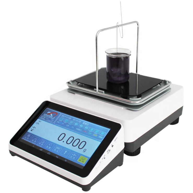 Touch screen electronic densitometer/Liquid density baume tester