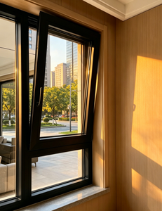 Ventana Oscilobatiente de Aluminio Estándar Europeo, Aislamiento Acústico, Ahorro Energético, Ventana Oscilobatiente para Edificios Residenciales en <span class=keywords><strong>España</strong></span> - Product Image 4