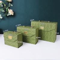 Boîtes en carton de luxe pour valises, emballages de jouets, boîtes pliantes pour cadeaux de mariage avec poignée