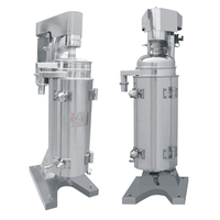 Centrifugeuse tubulaire vierge jus d'huile de noix de coco solution orale séparateur de clarification centrifugeuse verticale tubulaire industrielle Vco