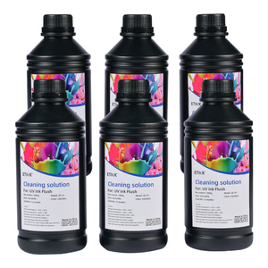 Liquide de nettoyage UV transparent écologique pour impression numérique rapide, encres UV LED nettoyantes efficaces pour imprimantes à <span class=keywords><strong>encre</strong></span> Epson UV - Product Image 2