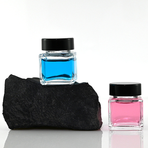 Ingrosso 30ml vuoto rettangolare vetro calamaio 1oz quadrato penna stilografica bottiglia di inchiostro - Product Image 1