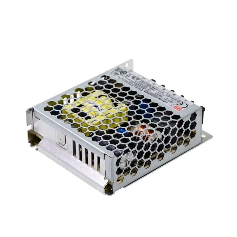 Meanwell LRS-50-5 Ac Dc Switching Mode Power Supply Mw Original Circuit Adjustable 50W 5V 10A Switching Power Supply 5V
