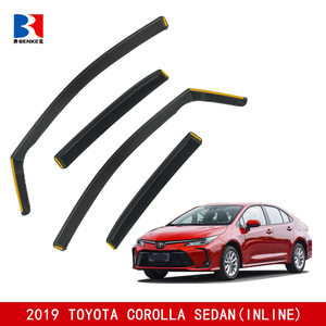 Factory Directly Sell High End In-channel Injection Deflector Window Visor for Toyota Corolla 2019 - Product Image 3