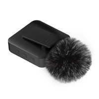 Microphone-Cravate Stéréo Professionnel 3-en-1 Sans Fil, Mini à Condensateur, Portable pour Enregistrement Vidéo, Compatible iPhone et Android