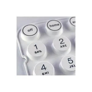 Made In Taiwan China Hot Sale Rubber Products Durable Soft Silicone Button Rubber Keypad For Export
