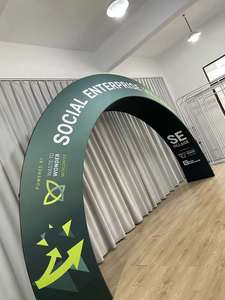 Tùy Chỉnh Win Vòm Đứng Hiển Thị Polyester Quảng Cáo Và Triển lãm Hiển Thị Lối Vào Cổng Vòm Lối Vào Đứng Cho Tổ Chức Sự Kiện - Product Image 6