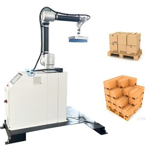 Sistemas de apilamiento automático completo Caja de cartón Caja Bolsa Máquina paletizadora Apilador paletizador automático - Product Image 1