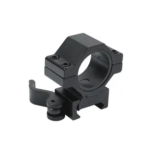 Luger Professionele 30Mm/25Mm 1 "Ringen Voor 20Mm Scope Mount Quick Release Voor Zaklamp/Nachtzicht/Tactisch Licht