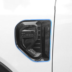 カーボンファイバー製車両用リーフサイドパネル保護装飾パネルフォードレンジャー2024カーインテリアに最適 - Product Image 1