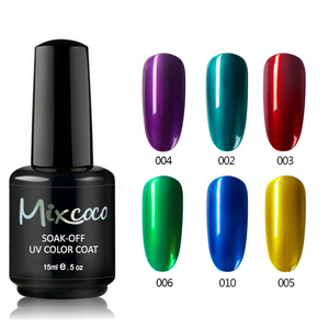 Muestra gratis de belleza Nai arte uñas de Gel polaco mujeres maquillaje accesorios Gel metálico polaco Uvgel esmalte de uñas - Product Image 4