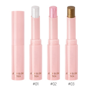 Baume lumineux d'hydratation léger <span class=keywords><strong>Illuminateur</strong></span> crémeux Dewy Shimmer Glow <span class=keywords><strong>Stick</strong></span> Maquillage Gelée Surligneur Bâton - Product Image 4