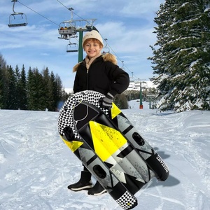 Children/Adults <b>Inflatable</b> Sledding, Double <b>Large</b> <b>Inflatable</b> Snow Tube Ideal for Winter Sledding and Family Activities - Product Image 2