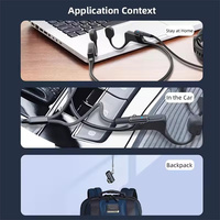 USB C/untuk L ke Adaptor Magnetik Adaptor Pengisi Daya Adaptor Kabel Pengisi Daya untuk AfterShokz OpenRun Air/Pro/Aeropex AS800 S803