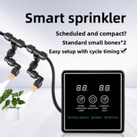 Pulvérisateur automatique pour reptiles, brumisateur réglable à 360 degrés, système de temporisation intelligent, humidificateur programmable pour terrarium et forêt tropicale