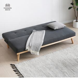 Sofá cama plegable, mecanismo moderno nórdico de interior, tela futon, personalizado, venta al por mayor, bajo precio - Product Image 2