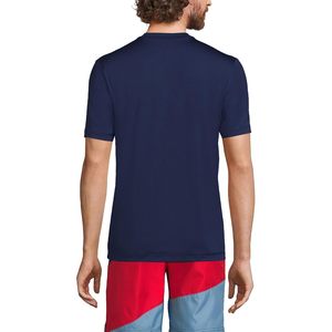 FOXA Camiseta de natación de manga corta para hombre, protección contra rayos UV, protección solar para actividades en la playa y acuáticas - Product Image 2