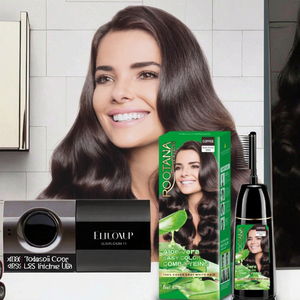 Oem chuyên nghiệp salon tóc màu tóc kem chất lượng cao cà phê-màu bán vĩnh viễn Thuốc nhuộm tóc để sử dụng nhà - Product Image 4