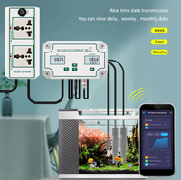 Testeur de qualité de l'eau W2823 WIFI en ligne PH EC Mètre Conductivité Température Contrôleur pour aquarium Culture sans sol Hydroponie