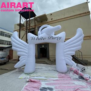 Arc gonflable géant avec ailes Arc gonflable de papillon avec bouteille et écouteurs - Product Image 6