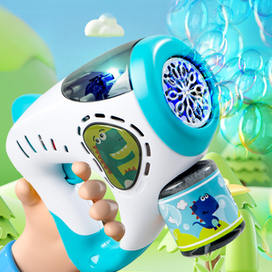 Pistola de Burbujas Eléctrica de Nuevo Diseño, Máquina de Burbujas de Jabón Mágicas para Niños, Juguetes de Burbujas - Product Image 3