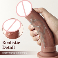 Dildo réaliste de grande taille pour femmes, 12 pouces, gros pénis en silicone avec ventouse puissante, jouet sexuel pour la masturbation féminine, stimulation du point G
