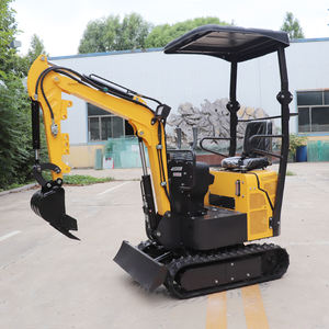 Miniexcavadora sobre orugas de 1 tonelada con certificación CE, PLC, uso de huerto agrícola de alta eficiencia, motor de bomba de 8,6 kW con 1 año de garantía - Product Image 3