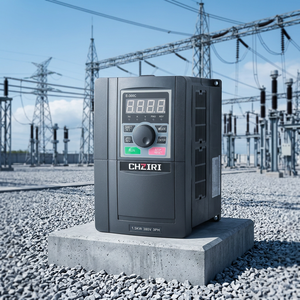 CHZIRI Variador de Frecuencia Variable (VFD) de Alto Rendimiento 4KW 380V Trifásico para Motor de CA y Bomba de Agua - Product Image 1