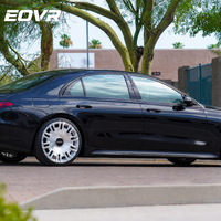 Ruedas Forjadas EVOR, Ruedas Personalizadas de 20, 22, 24 y 26 Pulgadas, Llanta Deportiva 5x130, 5x114.3, 5x120 para Automóviles de Pasajeros AMG, BMW, Maybach