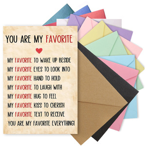 Tarjeta de San Valentín, Regalos y Decoraciones para el Día de San Valentín para Hombres y Mujeres, Tarjeta con Tema 'TU ERES <span class=keywords><strong>MI</strong></span> PERSONA MÁS QUERIDA' - Product Image 1