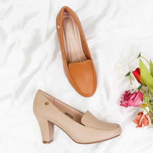 OEM ODM-<span class=keywords><strong>mocasines</strong></span> sin cordones con punta estrecha para <span class=keywords><strong>mujer</strong></span>, zapatos de tacón alto grueso, 2023 - Product Image 6