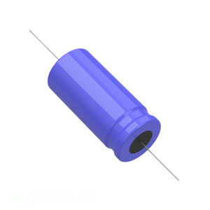 ตัวแทนจำหน่ายอย่างเป็นทางการ ตัวเก็บประจุแบบฝังรู CAP ALUM 560UF 100V AXIAL TH รุ่น 601D567F100JP3 560 ยูเอฟ - Product Image 1