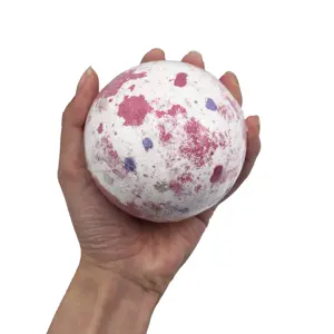 Novità fatti a mano organici vegani per la cura del corpo Fizzies colorati 300g enorme grande bomba da bagno gigante